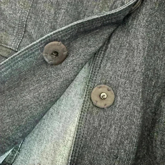 Josephine Chaus Denim Stretch Blazer (49) - Picture 7 of 8